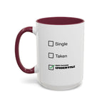 Load image into Gallery viewer, Undertale Fan Mug – "Busy Playing Undertale" Checkbox Coffee Cup (11oz/15oz)
