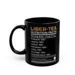 Load image into Gallery viewer, HOW BOUT A NICE CUP OF LIBER-TEA Black Mug (11oz, 15oz) Helldivers 2 Gift For Him Gift For Her Birthday Christmas Liberty Libertea Valentine
