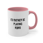 Load image into Gallery viewer, RDR2 I&#39;d Rather Be Playing Coffee Mug, 11oz Red Dead Redemption 2 Cups Mugs Cup Gamer Gift For Him Her Game Cup Cups Mugs Birthday Christmas Valentine&#39;s Anniversary Gifts
