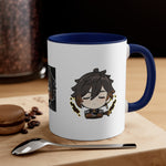 Load image into Gallery viewer, Zhong Li Genshin Impact Accent Coffee Mug, 11oz Cups Mugs Cup Gift For Gamer Gifts Game Anime Fanart Fan Birthday Valentine&#39;s Christmas
