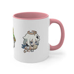 Load image into Gallery viewer, Paimon Genshin Impact Accent Coffee Mug, 11oz Cups Mugs Cup Gift For Gamer Gifts Game Anime Fanart Fan Birthday Valentine&#39;s Christmas
