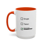 Load image into Gallery viewer, Undertale Fan Mug – "Busy Playing Undertale" Checkbox Coffee Cup (11oz/15oz)
