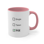 Load image into Gallery viewer, POE Path Of Exile Single Taken Coffee Mug, 11oz Gift For Him Gift For Her Christmas Birthday Valentine
