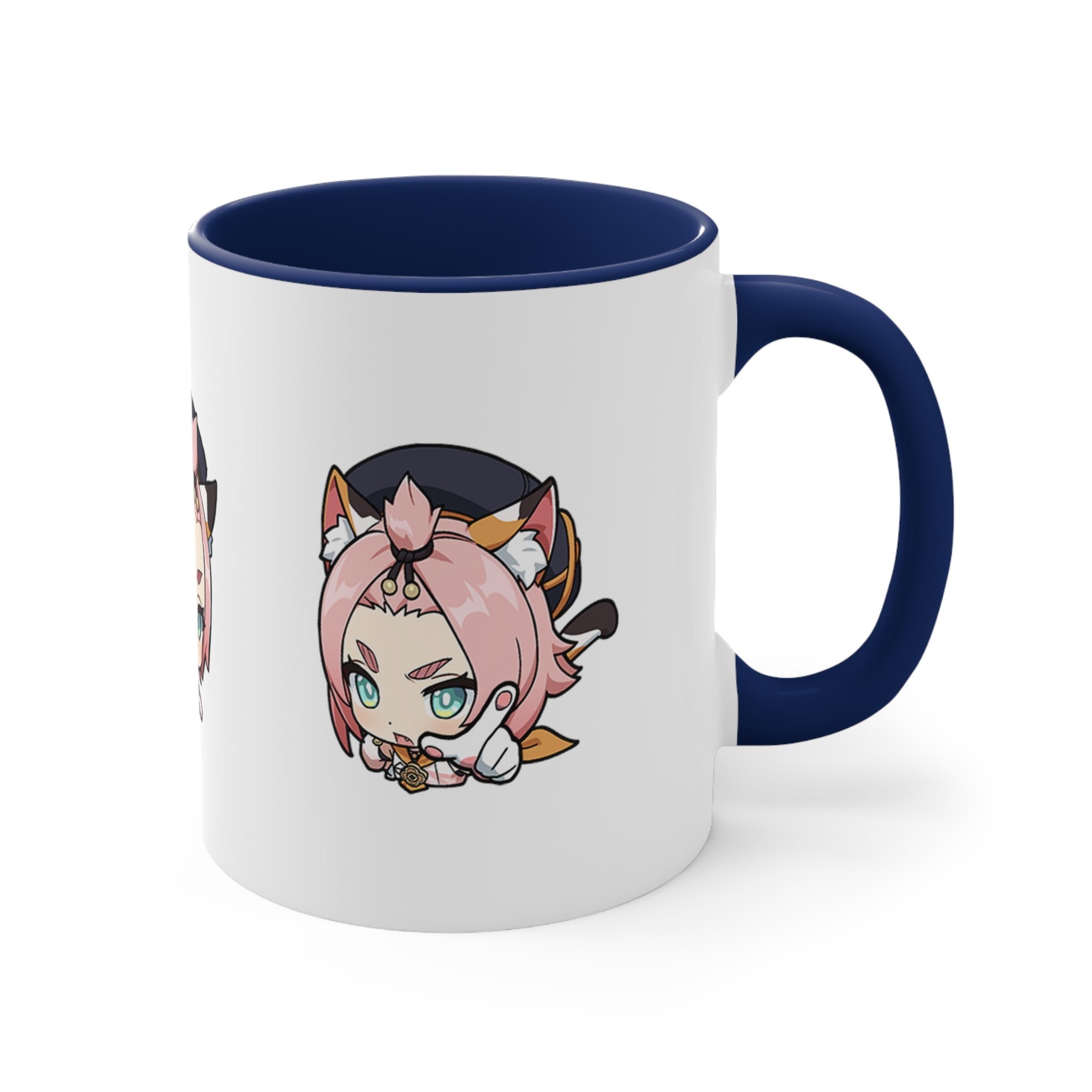 Diona Genshin Impact Accent Coffee Mug, 11oz Cups Mugs Cup Gift For Gamer Gifts Game Anime Fanart Fan Birthday Valentine's Christmas
