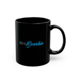 Load image into Gallery viewer, OnlyGenshin Black Mug (11oz, 15oz) Genshin Impact Cups Cup Mugs Onlyfans Inspired Funny Humor Humour Joke Pun Comedy Game Gift Gifts For Gamer Birthday Christmas Valentine&#39;s

