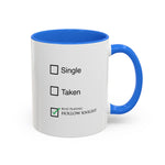 Load image into Gallery viewer, Hollow Knight Gaming Mug — "Busy Playing" Checkbox Coffee Cup (11oz/15oz)
