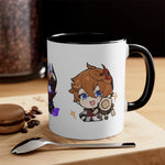 Load image into Gallery viewer, Childe Genshin Impact Accent Coffee Mug, 11oz Cups Mugs Cup Gift For Gamer Gifts Game Anime Fanart Fan Birthday Valentine&#39;s Christmas
