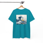 Load image into Gallery viewer, The Great Duck Off Kanagawa Wave T-shirt Unisex Heavy Cotton Tee Gift For Him Gift For Her Cute Japanese Couple Shirt Tshirt
