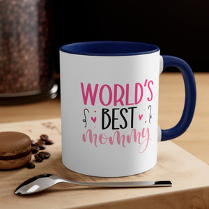 World's Best Mommy Coffee Mug, 11oz Mom Mother Gift Mother Cup Mother's Day Birthday Christmas Gift For Mom Mommy