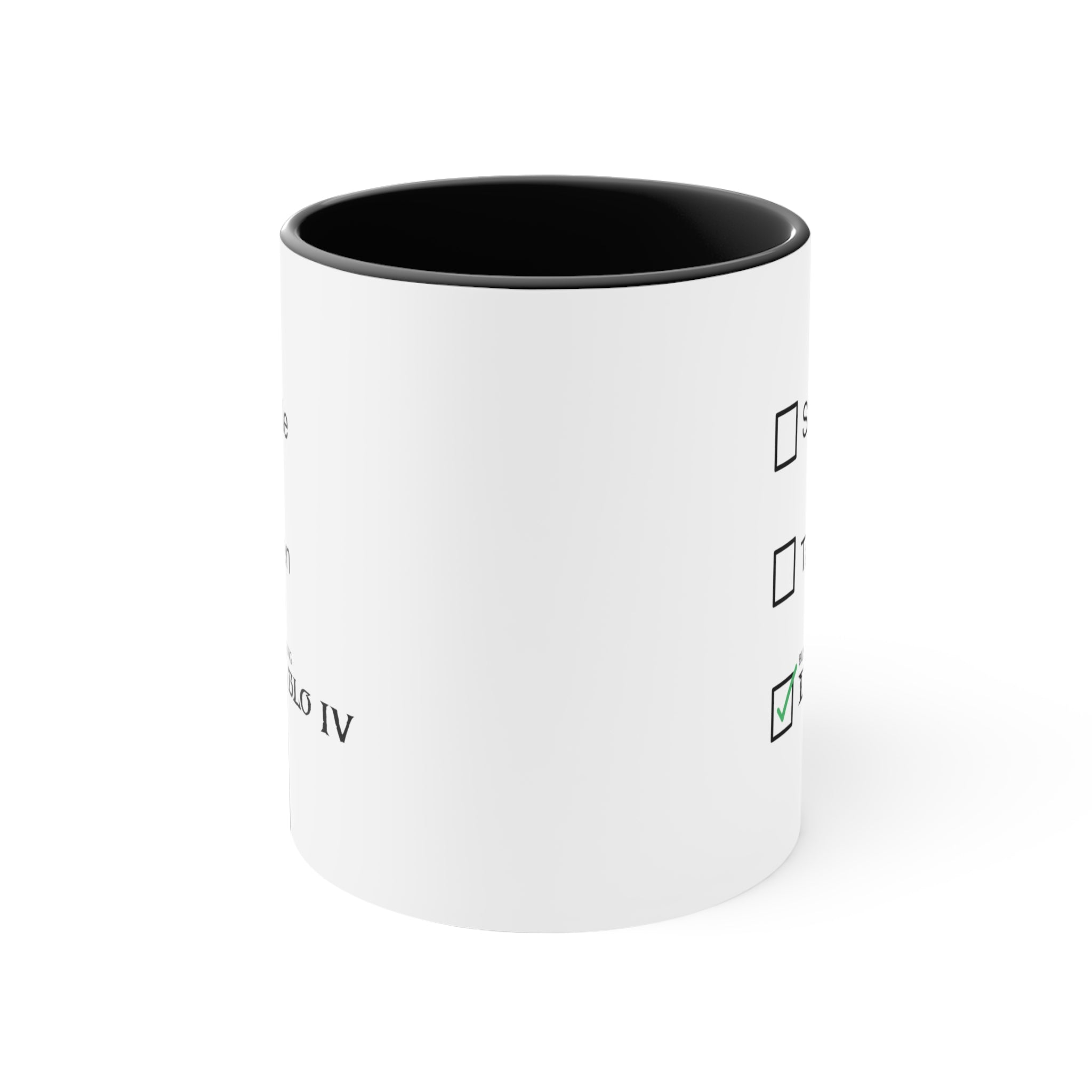 Diablo 4 Single Taken Coffee Mug, 11oz Gift For Him Gift For Her Funny Christmas Birthday Cup