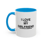 Load image into Gallery viewer, I Love My Girlfriend Coffee Mug — Romantic Black-Handle 11oz &amp; 15oz Gift
