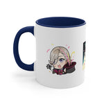 Load image into Gallery viewer, Lyney Genshin Impact Accent Coffee Mug, 11oz Cups Mugs Cup Gift For Gamer Gifts Game Anime Fanart Fan Birthday Valentine&#39;s Christmas
