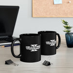 Load image into Gallery viewer, Helldivers 2 White Logo Black Mug (11oz, 15oz) Gift For Him Gift For Her Gamer Cup Game Birthday Christmas Gift
