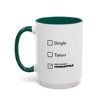 Load image into Gallery viewer, Undertale Fan Mug – "Busy Playing Undertale" Checkbox Coffee Cup (11oz/15oz)

