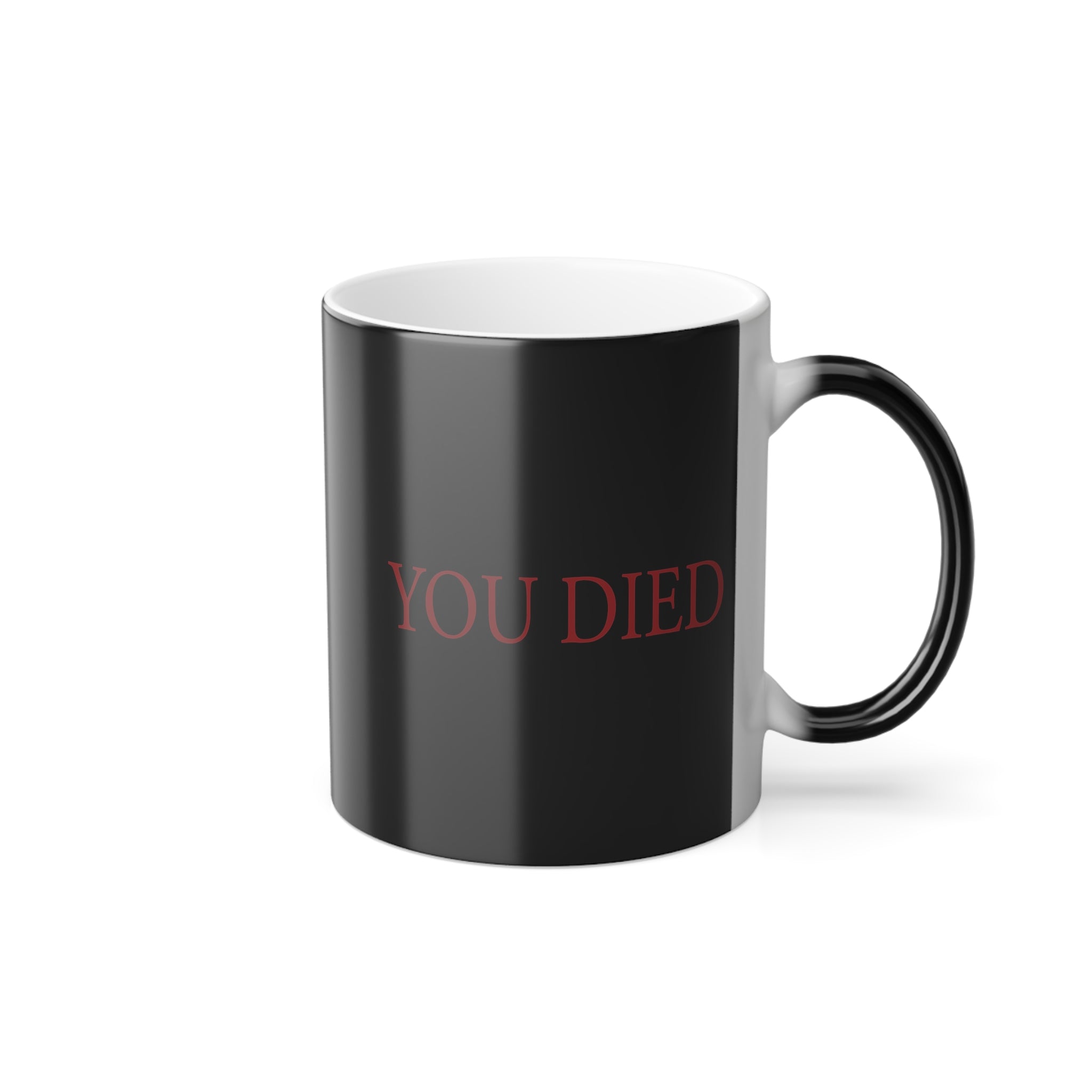 You Died Color Morphing Mug, 11oz Colour Changing Fromsoft darksouls mug darksoul cup magic mug