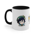 Load image into Gallery viewer, Venti Genshin Impact Accent Coffee Mug, 11oz  Cups Mugs Cup Gift For Gamer Gifts Game Anime Fanart Fan Birthday Valentine&#39;s Christmas
