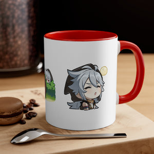 Razor Genshin Impact Accent Coffee Mug, 11oz Cups Mugs Cup Gift For Gamer Gifts Game Anime Fanart Fan Birthday Valentine's Christmas