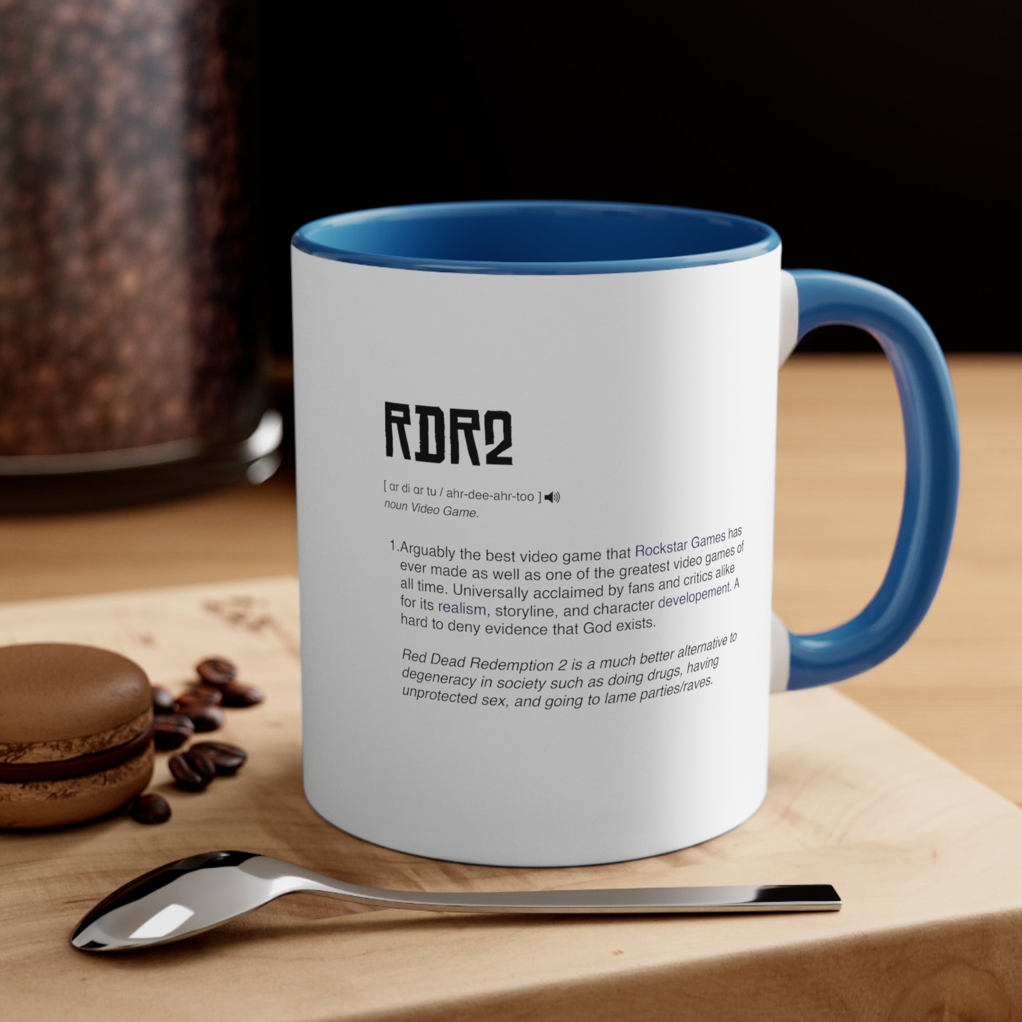 RDR2 Red Dead Redemption 2 Funny Definition Coffee Mug, 11oz