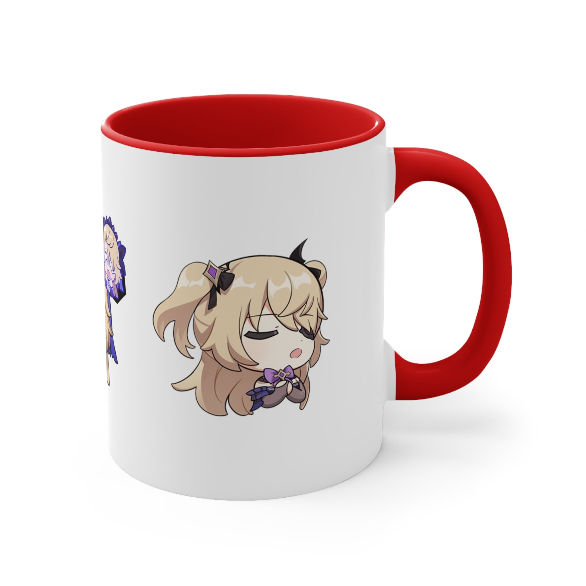 Fischl Genshin Impact Accent Coffee Mug, 11oz Cups Mugs Cup Gift For Gamer Gifts Game Anime Fanart Fan Birthday Valentine's Christmas