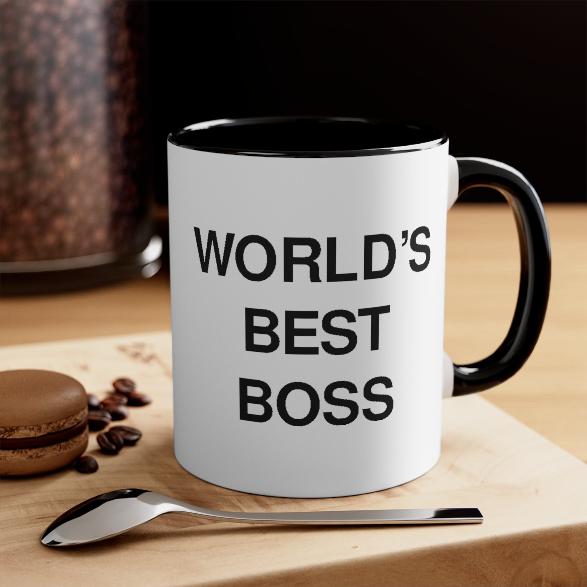 The Office World's Best Boss Accent Coffee Mug, 11oz