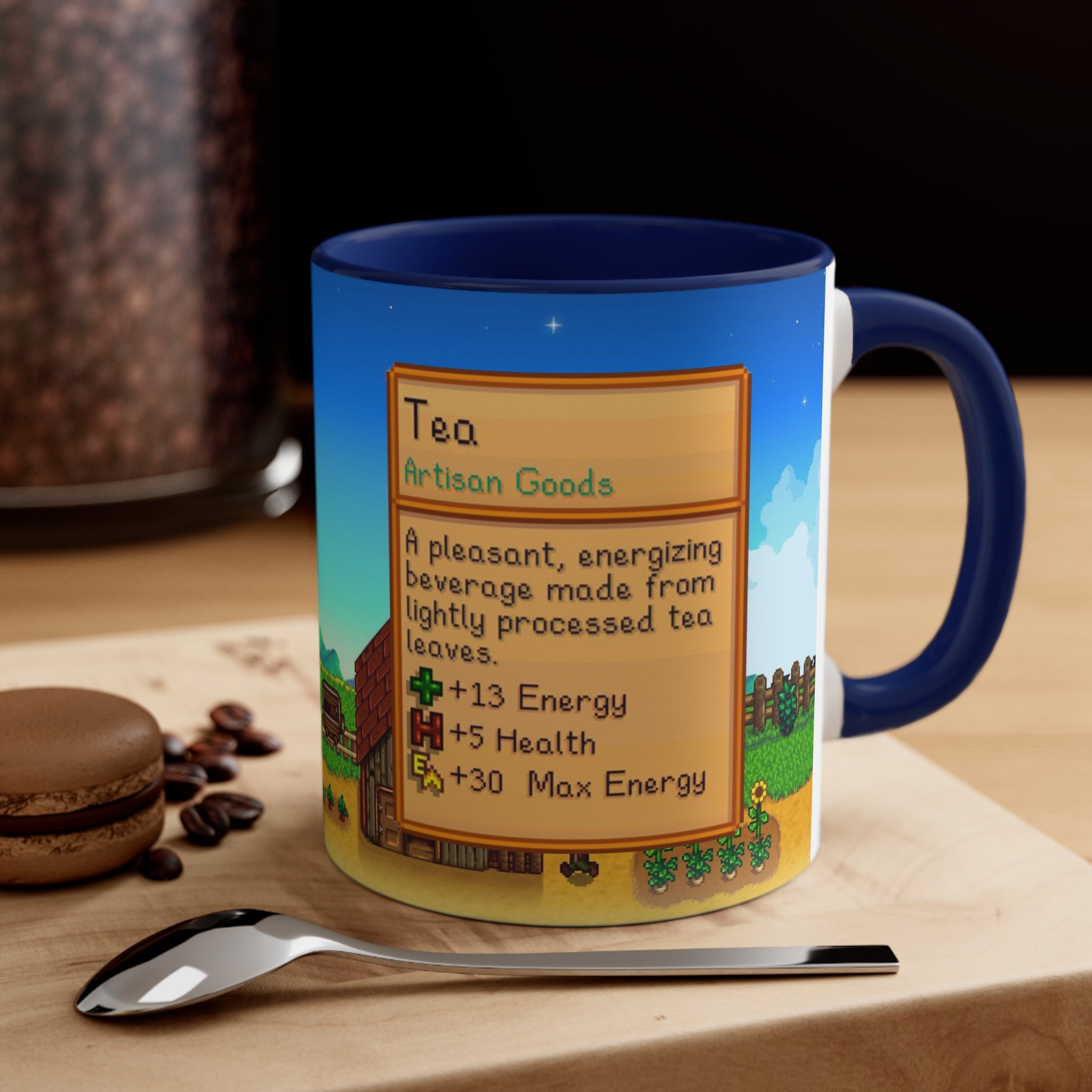 Stardew Valley Tea Coffee Mug  Stardew Valley Gift, Valley Coffee Mug, Stardew Valley Game, Stardew Valley Cup, Stardew Mug, Video Game Mug, Gamer Mug