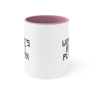 World's Best Player Accent Coffee Mug, 11oz