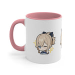 Load image into Gallery viewer, Jean Genshin Impact Accent Coffee Mug, 11oz Cups Mugs Cup Gift For Gamer Gifts Game Anime Fanart Fan Birthday Valentine&#39;s Christmas
