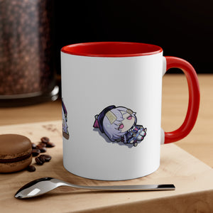 Qiqi Genshin Impact Accent Coffee Mug, 11oz Cups Mugs Cup Gift For Gamer Gifts Game Anime Fanart Fan Birthday Valentine's Christmas