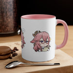 Load image into Gallery viewer, Yae Miko Genshin Impact Accent Coffee Mug, 11oz Cups Mugs Cup Gift For Gamer Gifts Game Anime Fanart Fan Birthday Valentine&#39;s Christmas
