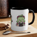 Load image into Gallery viewer, Kuki Genshin Impact Accent Coffee Mug, 11oz Cups Mugs Cup Gift For Gamer Gifts Game Anime Fanart Fan Birthday Valentine&#39;s Christmas
