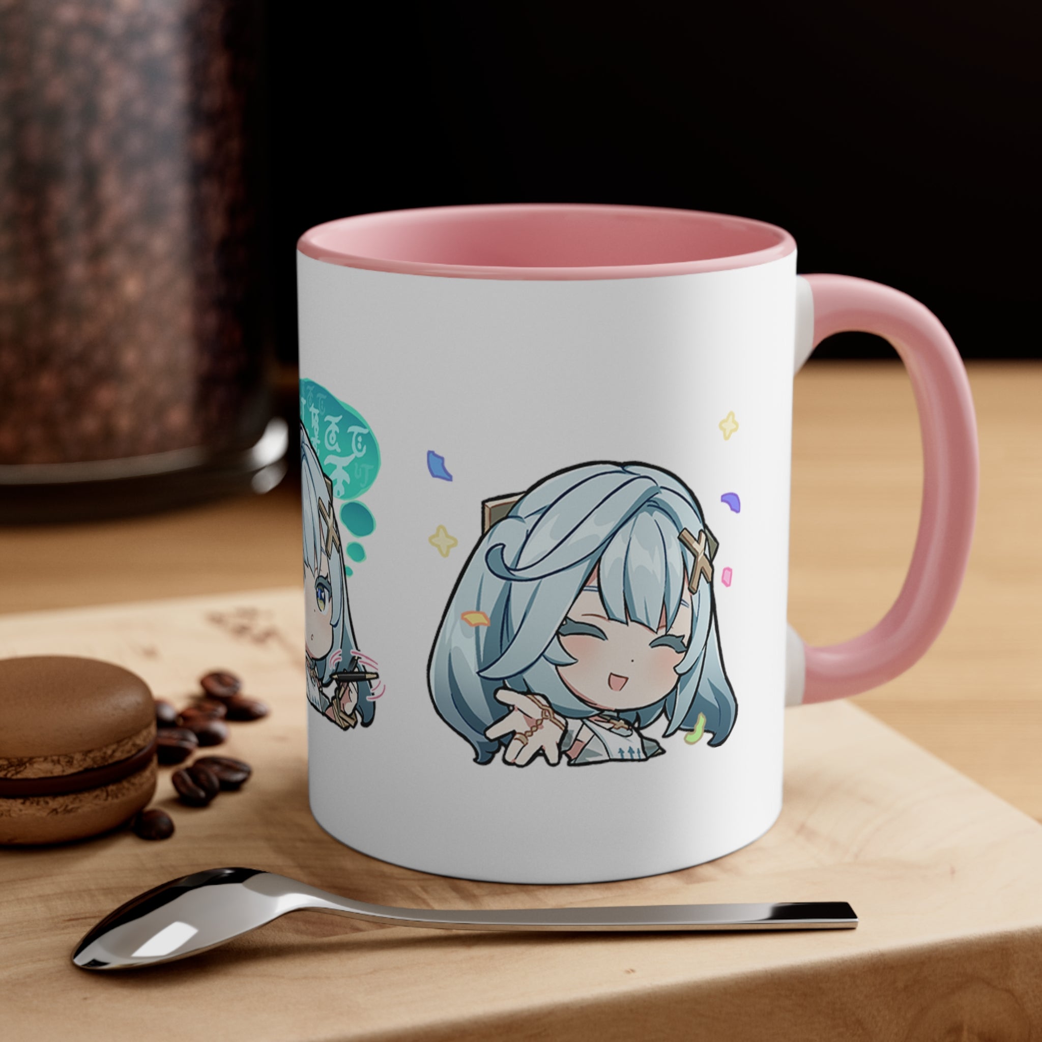 Faruzan Genshin Impact Accent Coffee Mug, 11oz Cups Mugs Cup Gift For Gamer Gifts Game Anime Fanart Fan Birthday Valentine's Christmas