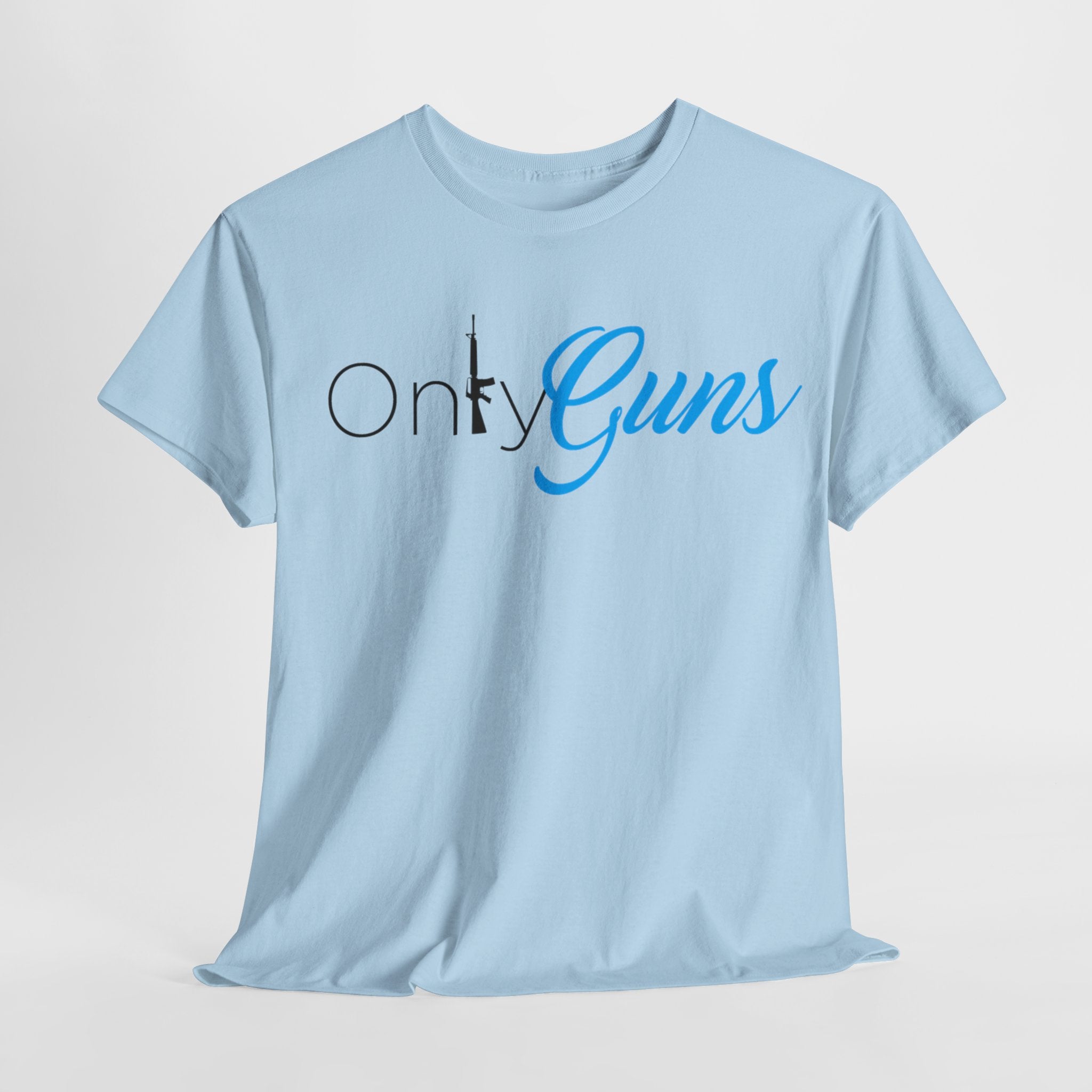 Onlyguns V2 Onlyfans Inspired Funny Unisex Heavy Cotton Tee