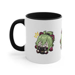 Load image into Gallery viewer, Kuki Genshin Impact Accent Coffee Mug, 11oz Cups Mugs Cup Gift For Gamer Gifts Game Anime Fanart Fan Birthday Valentine&#39;s Christmas
