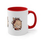 Load image into Gallery viewer, Yoimiya Genshin Impact Accent Coffee Mug, 11oz Cups Mugs Cup Gift For Gamer Gifts Game Anime Fanart Fan Birthday Valentine&#39;s Christmas
