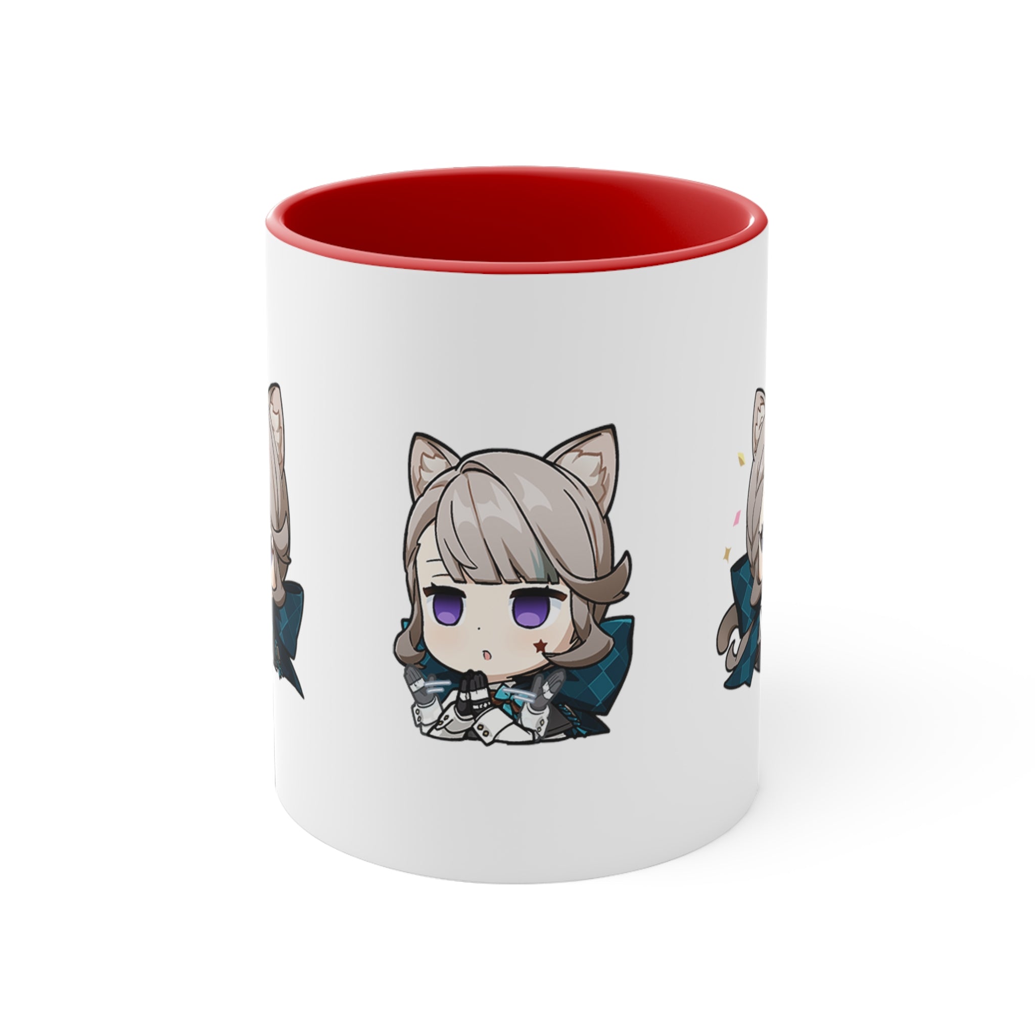 Lynette Genshin Impact Accent Coffee Mug, 11oz Cups Mugs Cup Gift For Gamer Gifts Game Anime Fanart Fan Birthday Valentine's Christmas