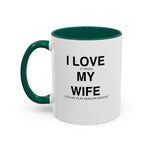 Load image into Gallery viewer, Hollow Knight Wife Mug — "I Love It When My Wife Lets Me Play Hollow Knight" Ceramic Coffee Mug

