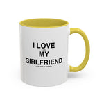 Load image into Gallery viewer, I Love My Girlfriend Coffee Mug (11oz/15oz) – Cute Romantic Gift
