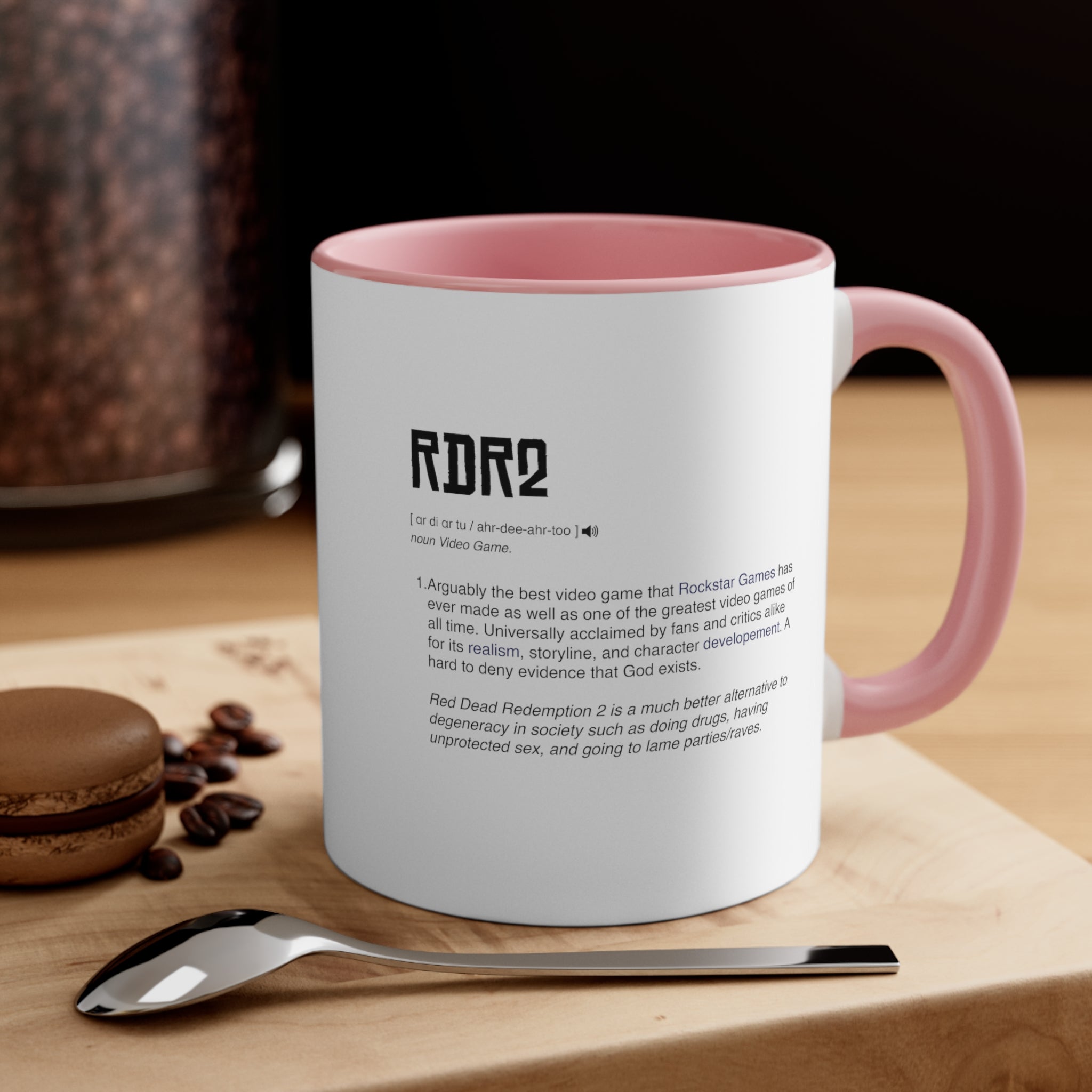 RDR2 Red Dead Redemption 2 Funny Definition Coffee Mug, 11oz