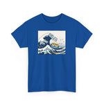 Load image into Gallery viewer, The Great Duck Off Kanagawa Wave T-shirt Unisex Heavy Cotton Tee Gift For Him Gift For Her Cute Japanese Couple Shirt Tshirt
