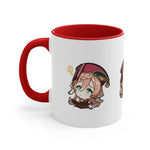 Load image into Gallery viewer, Yanfei Genshin Impact Accent Coffee Mug, 11oz Cups Mugs Cup Gift For Gamer Gifts Game Anime Fanart Fan Birthday Valentine&#39;s Christmas
