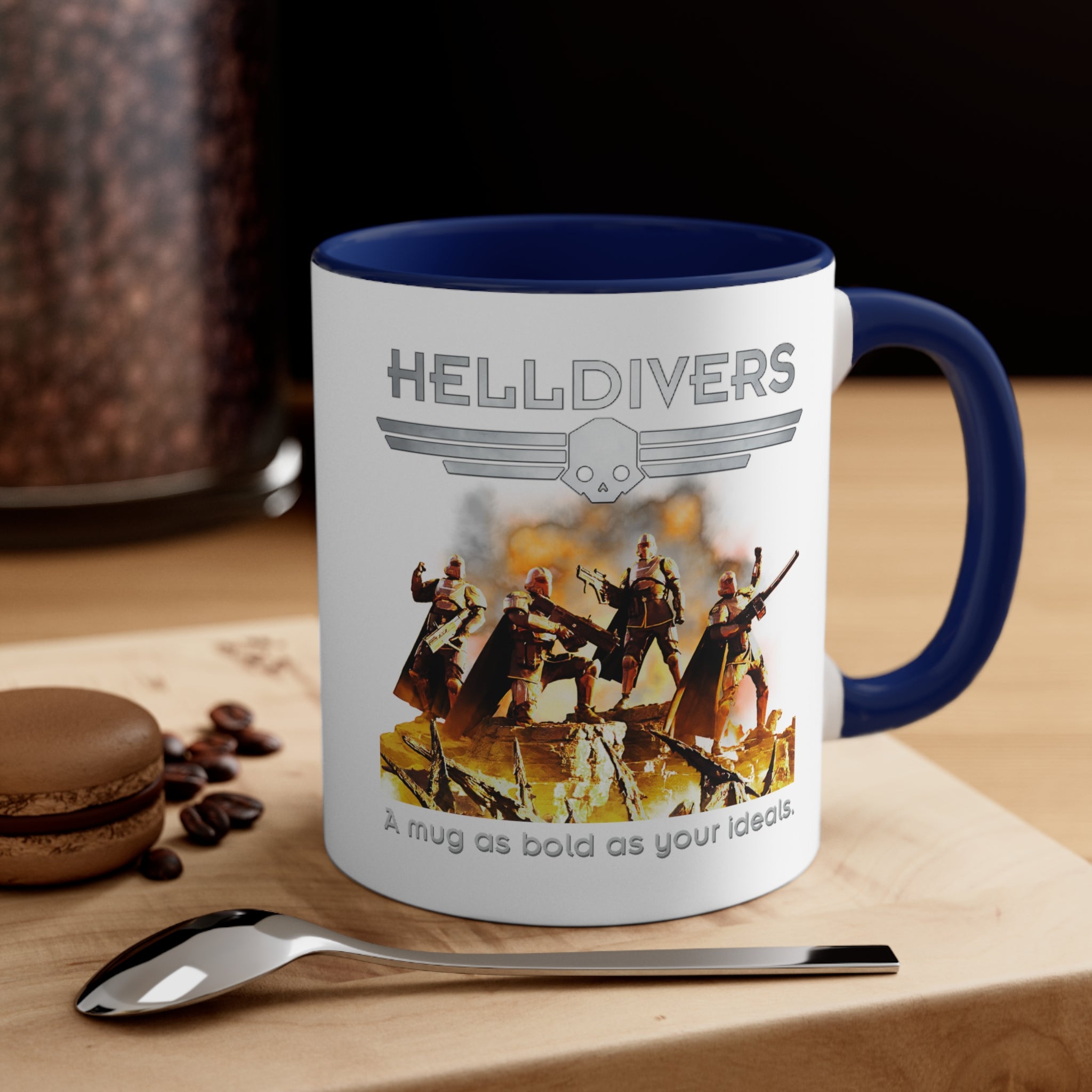 Helldivers Accent Coffee Mug, 11oz