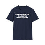 Load image into Gallery viewer, Classic White T-Shirt — Minimal Everyday Tee Undertale
