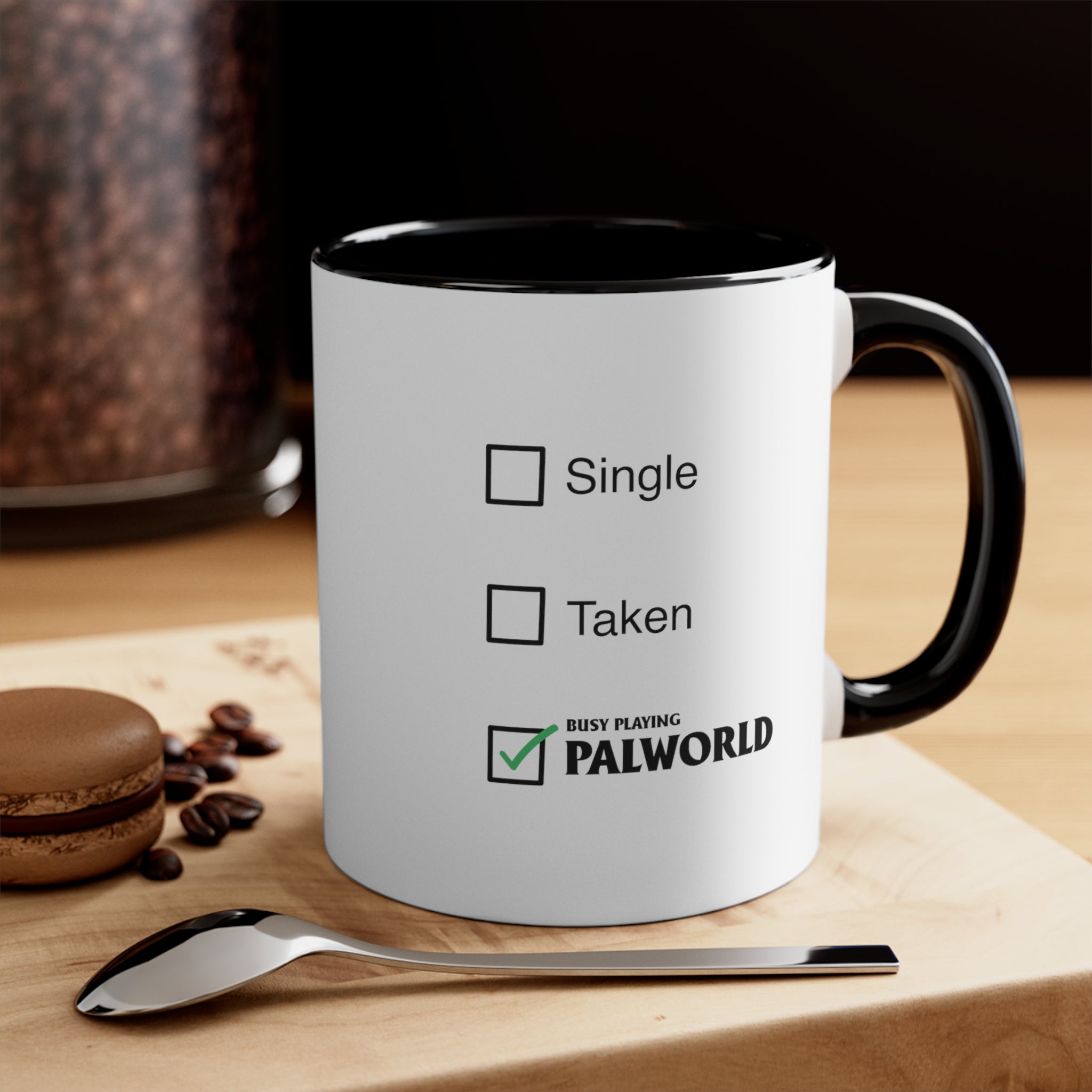 Palworld Single Taken Coffee Mug, 11oz Funny Gift For Him Gift For Her Birthday Christmas Valentine