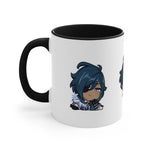 Load image into Gallery viewer, Kaeya Genshin Impact Accent Coffee Mug, 11oz Cups Mugs Cup Gift For Gamer Gifts Game Anime Fanart Fan Birthday Valentine&#39;s Christmas

