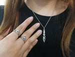 Load image into Gallery viewer, Valorant Sage Rings &amp; Jett Necklace
