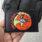 Load image into Gallery viewer, Helldivers 2 Sticker Fighting Morale Badge Patches Wolf in Sheep’s Tactical Backpack Armband Printed

