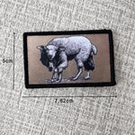 Load image into Gallery viewer, Helldivers 2 Sticker Fighting Morale Badge Patches Wolf in Sheep’s Tactical Backpack Armband Printed
