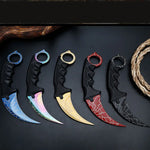 Load image into Gallery viewer, Karambit Fixed Blade Talon Prop Blunt Knife CS GO Counterstrike 2 Go Global
