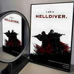 Load image into Gallery viewer, Classics Game Movie Helldivers II Poster Art HD Canvas Advanced Aesthetic Printing Paper Wall Art for Living Room Home Decor
