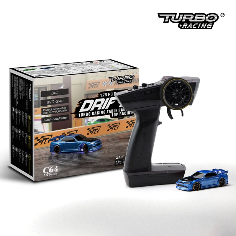 Turbo Racing 1:76 Drift RC Car Toy